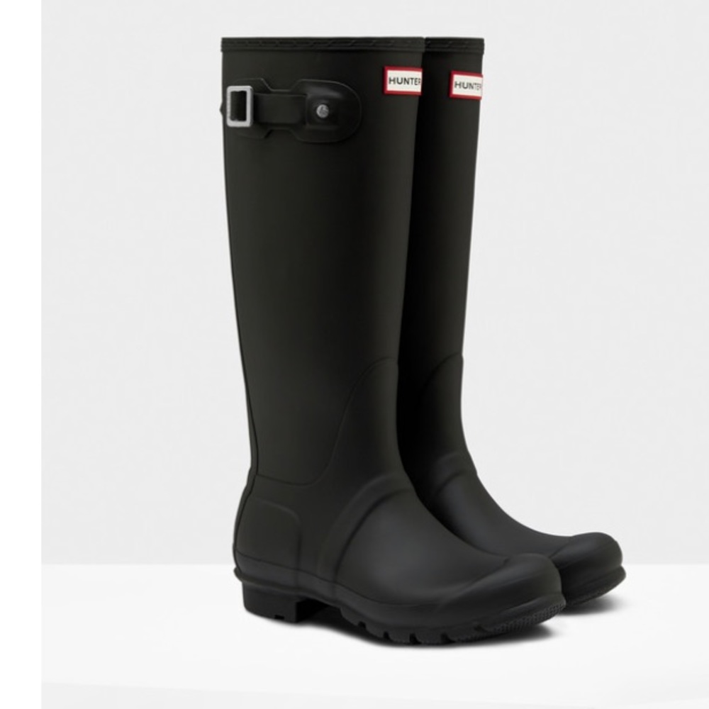 hunter rainboots tall